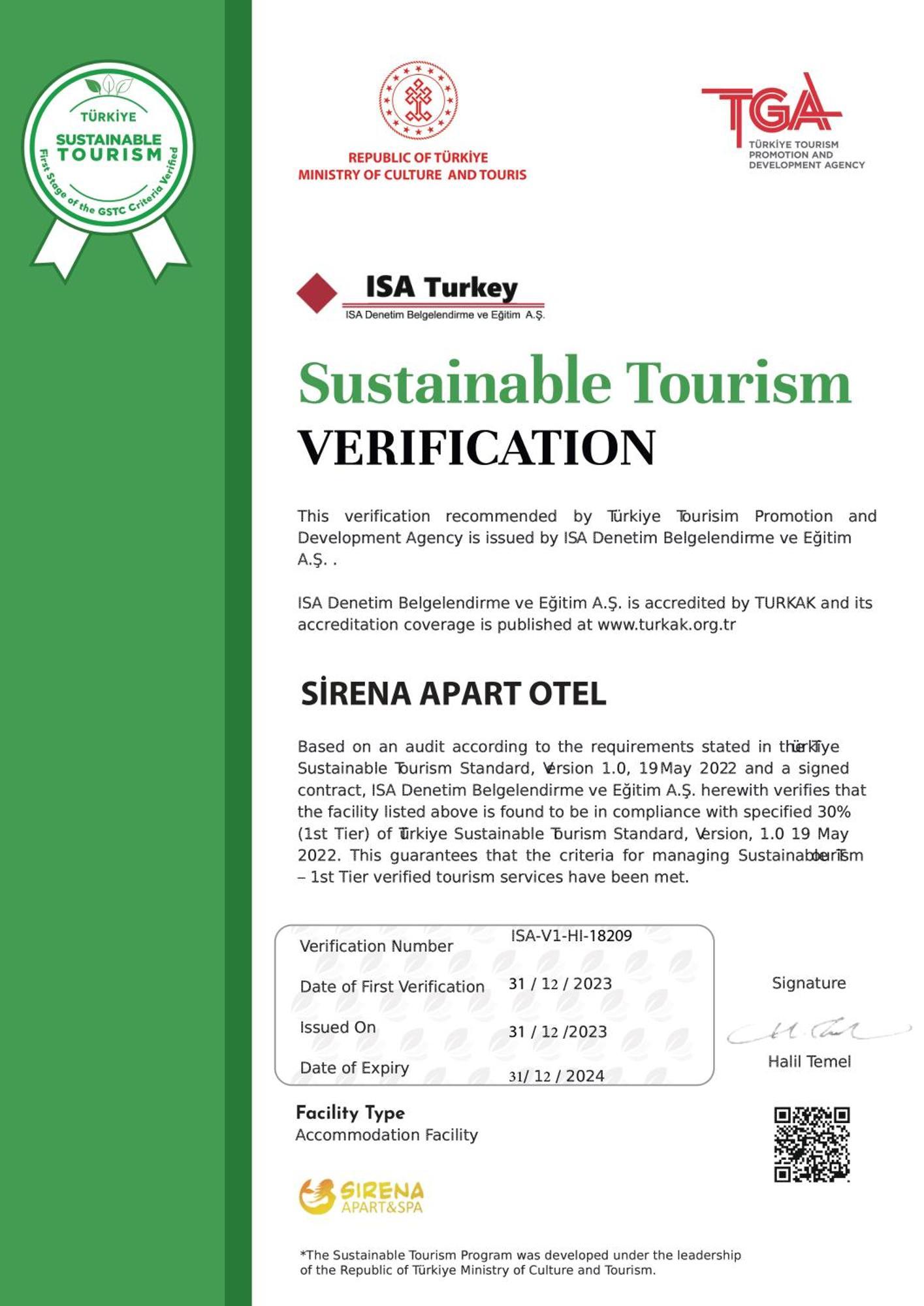Sirena Apart & Spa Анталия Екстериор снимка